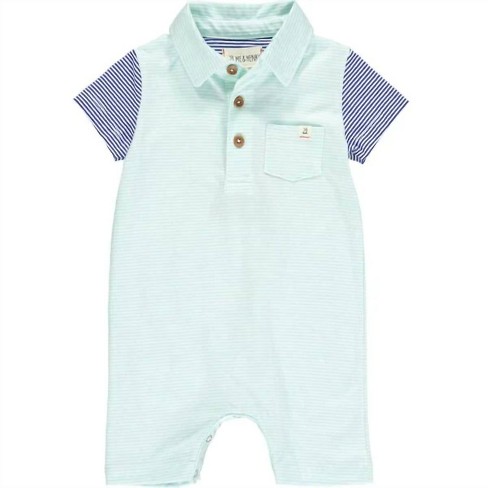 Gender Neutral Boy's Saltash Romper - ME & HENRY - image 1 of 2