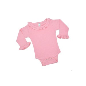 MONAG Infant Long Sleeve Ruffle Bodysuit - 1 of 4