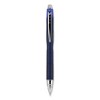 uniball Jetstream Retractable Hybrid Gel Pen, Fine 0.7 mm, Blue Ink, Blue/Silver Barrel - image 2 of 4