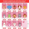 Fun Little Toys Valentine's Day Heart Cards with Plush Toys, 28 Packs Mini Stuffed Animals for Kids Classroom Exchange Gifts and Party Favors - image 2 of 4