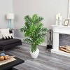 HomeStock  5.25 ft. Artificial Palm Tree in Planter for Indoor/Outdoor - 3 of 4
