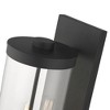 Livex Lighting Hillcrest 3 - Light Wall Light in  Textured Black - 2 of 4