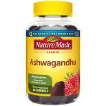 Nature Made Vegan KSM-66 Ashwagandha Gummies for Stress Relief Support - 60ct
