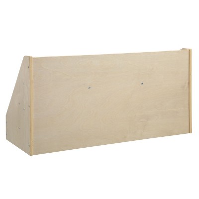 Natural Birch 5-Compartment Kids Book Display Shelf