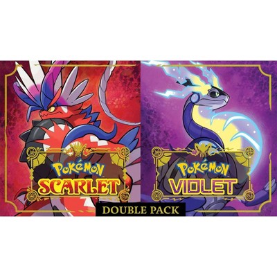  Pokémon Scarlet & Pokémon Violet Double Pack - Nintendo Switch  : Nintendo of America: Everything Else