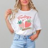 Simply Sage Market Women's Feeling Berry Good Strawberries Short Sleeve Graphic Tee - 2 of 3