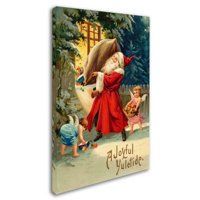 Trademark Fine Art -Vintage Apple Collection 'Vintage Xmas 5' Canvas Art