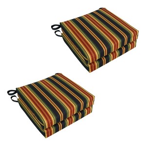 Blazing Needles, Set of 4 Outdoor Chair Cushions - 1 of 2