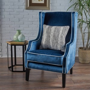 Eddison Traditional Two-Toned Club Chair - Christopher Knight Home - 1 of 4