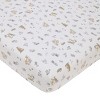 Disney Classic Pooh Naturally Friends Ivory and Taupe Piglet, Eeyore, and Tigger 3 Piece Nursery Crib Bedding Set - 3 of 4