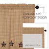 Bingham Star Panel Applique Star Set of 2 84x40 - 4 of 4