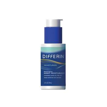 Differin Restorative Hyaluronic Acid Night Cream Moisturizer - 2.5oz