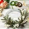 Bright Creations 6 Pack Round Metal Floral Wire Wreath Frame for Christmas (12 Inches) - 3 of 4