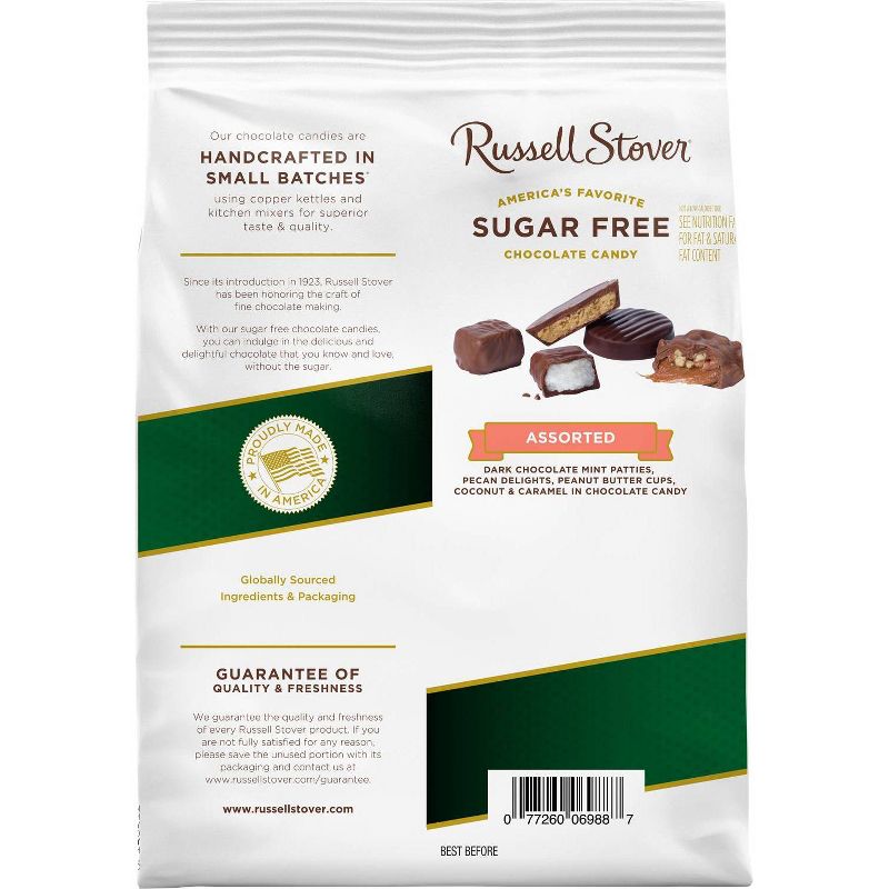 Russell Stover Candy Sugar Free Gusset Bag - Assorted - 17.75oz, 6 of 9