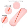 Unique Bargains Travel Makeup Bag Makeup Brush Holder Portable Makeup Organizer Bag Waterproof Silicone 2 Pcs - 3 of 4