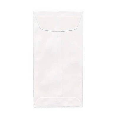 JAM Paper Monarch Policy 8 Glove Envelopes 3.875 x 7.5 White 1623987