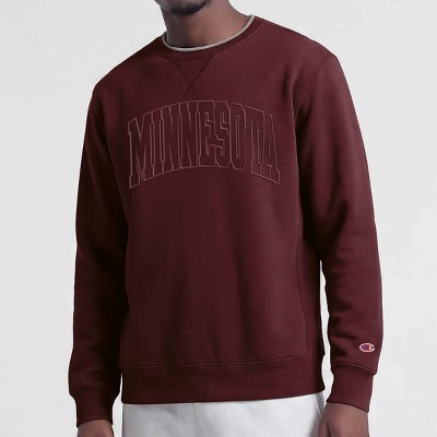 NCAA Minnesota Golden Gophers Champion Two Layered Crew Neck Sweatshirt