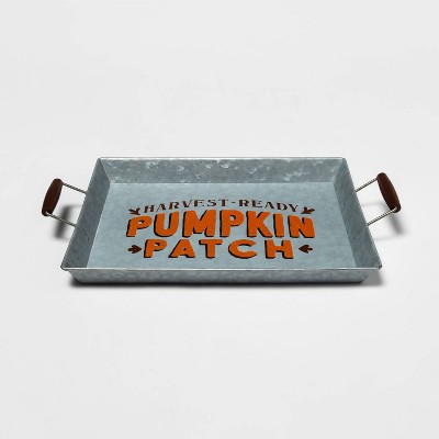 Harvest Galvanized Metal Tray - Hyde & EEK! Boutique™