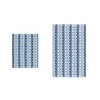 Home Weavers Orion Collection 100% Cotton Bathroom Rug, Non Slip Bath Mat Water Absorbent Soft Shaggy Mat Machine Washable - 2 of 4