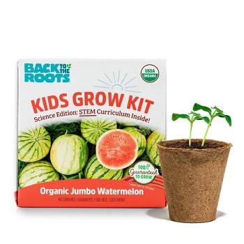 Back to the Roots Kids Grow Kit Science Edition Organic Jumbo Watermelon