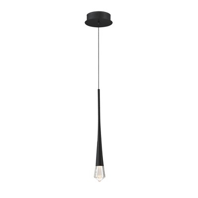ET2 Lighting Pierce 1 - Light Pendant in  Black