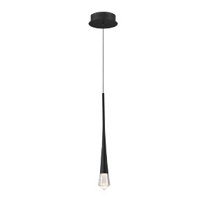 ET2 Lighting Pierce 1 - Light Pendant in  Black - 1 of 4