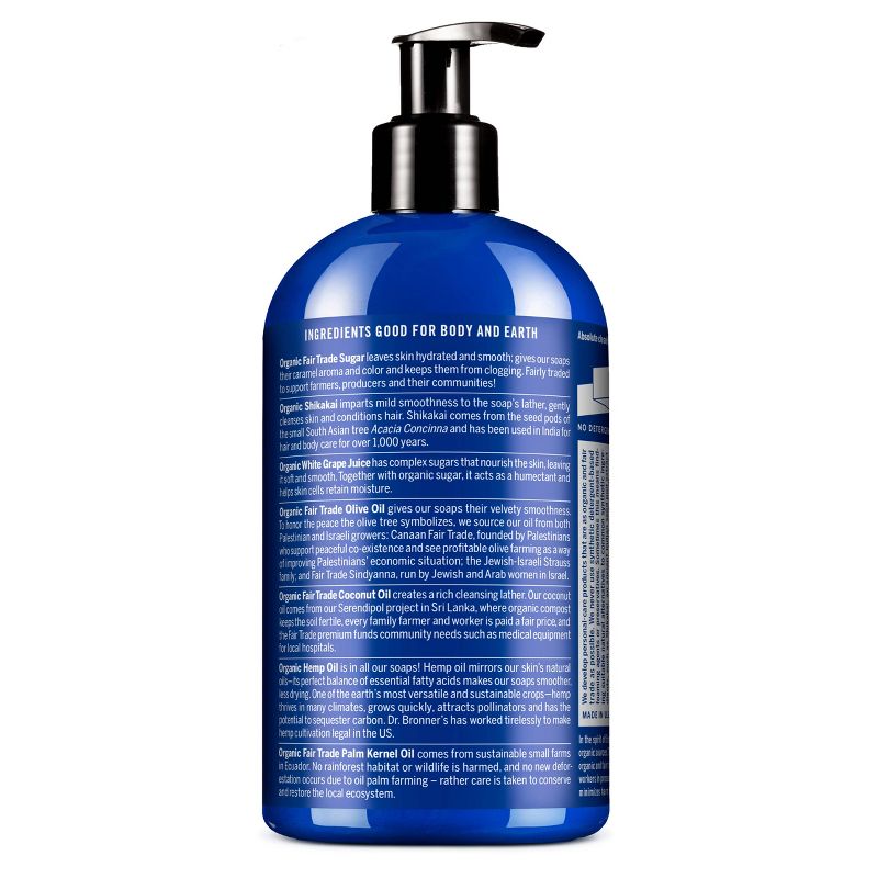 Dr. Bronner's Organic Sugar Soap - Peppermint, 2 of 4