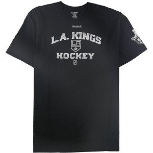 Reebok Mens LA Kings Hockey Graphic T-Shirt - 1 of 2