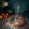 The Wine Savant Renaissance Design Whiskey & Wine Decanter, Beautiful Home Decor, Unique Addition to Home Bar - 1700 ml - 4 of 4