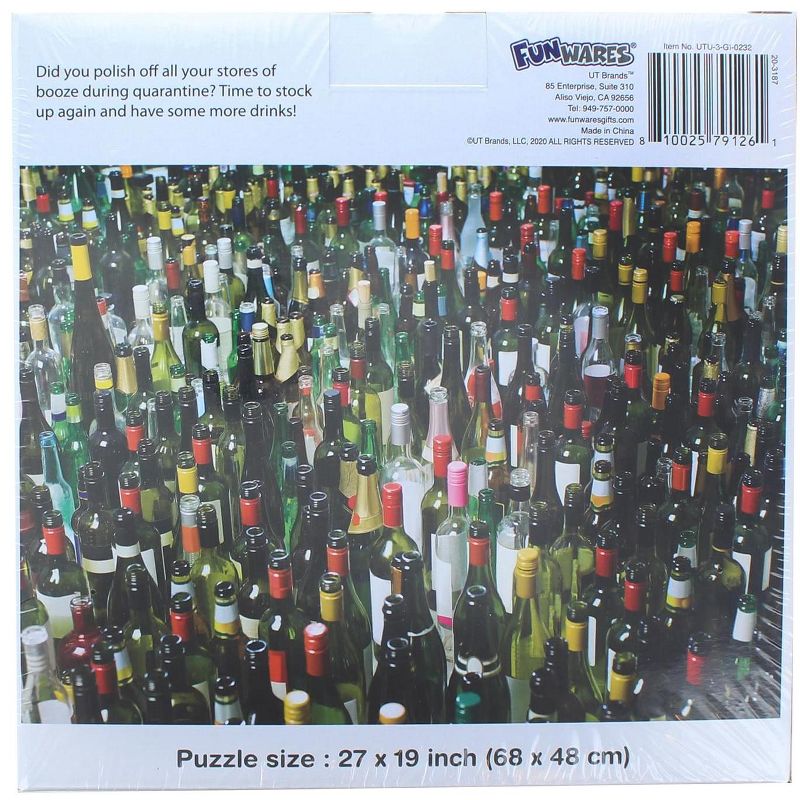 Funwares Wine Time Puzzle 1000 Piece Jigsaw Puzzle, 3 of 4