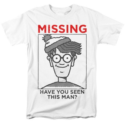 Men's Wheres Waldo Missing T-Shirt