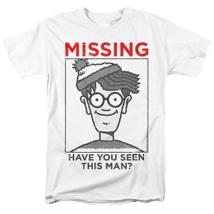 Men's Wheres Waldo Missing T-Shirt - 1 of 4