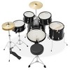 Gammon Percussion 5-Piece Junior Drum Set - Beginner Kit w/ Stool & Stands - image 2 of 4