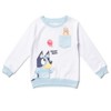 Bluey Bingo Fleece Pullover Hoodie and Sweatshirt Toddler - 4 of 4