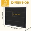 MUKE Lockable Graded Sports Card Display Case with 98% UV Protection, Acrylic Wall Mount for Baseball, Football & Trading Cards - 3 of 4
