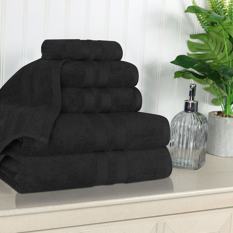 Ultra-Soft Cotton Solid Towel Sets by Blue Nile Mills, 2 of 7