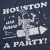 Mens Funny T Shirts Houston We Have A Party Sarcastic Fourth Of July Space Graphic Novelty Tee for Men - Crazy Dog Men's T Shirt For Fourth Of July - 2 of 4