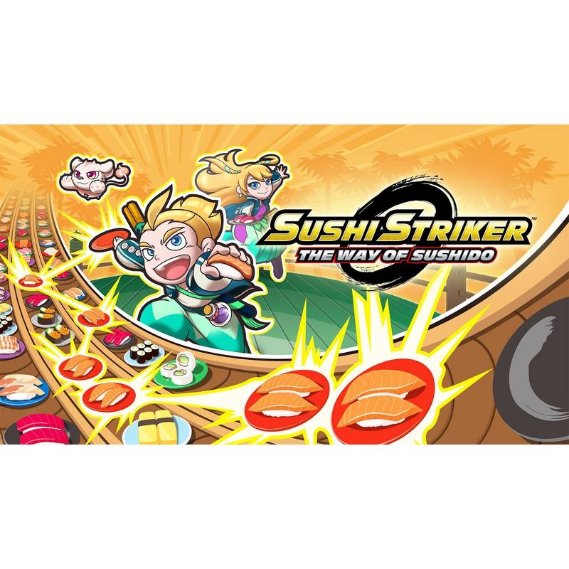 Sushi Striker: The Way of Sushido - Nintendo Switch (Digital), 1 of 8