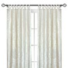 Kate Aurora Park Avenue 2 Piece Criss-Cross Tab Top Velvet Window Curtain Panels - 3 of 4
