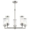 Livex Lighting Hillcrest 5 - Light Chandelier in  Brushed Nickel - 3 of 4