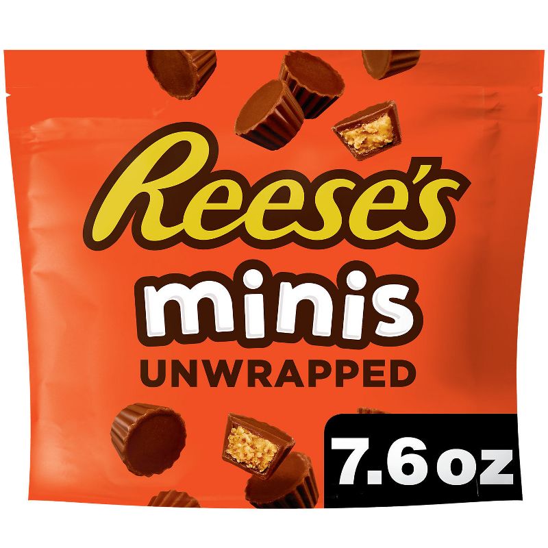 Reese&#39;s Candy Minis Peanut Butter Cups - 7.6oz, 1 of 9