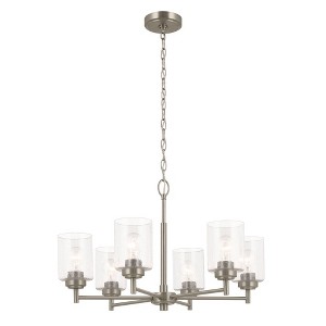 Kichler Lighting Winslow 6 - Light Chandelier in  Brushed Nickel - 1 of 4