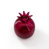 Novelty Glass Bud Vase Burgundy - Bullseye's Playground™ - 2 of 3