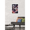 Trends International James Booker - Galaxy Space Cats Riding Donuts Framed Wall Poster Prints - 2 of 4