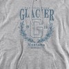 Men's Glacier National Park Laurel Wreath Pull-Over Hoodie - 2 of 4