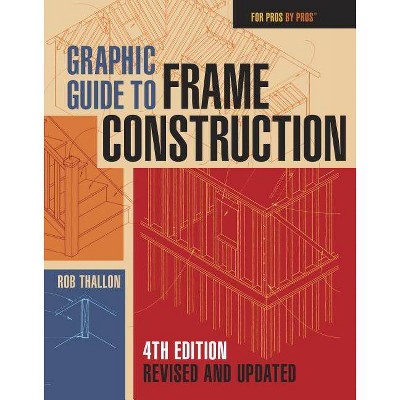 Graphic Guide to Frame Construction - (For Pros By Pros) 4th Edition,Annotated by  Rob Thallon (Paperback)