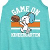 - Peanuts - Game On Kindergarten Graphic Sleeveless Aline Dress - 2 of 4