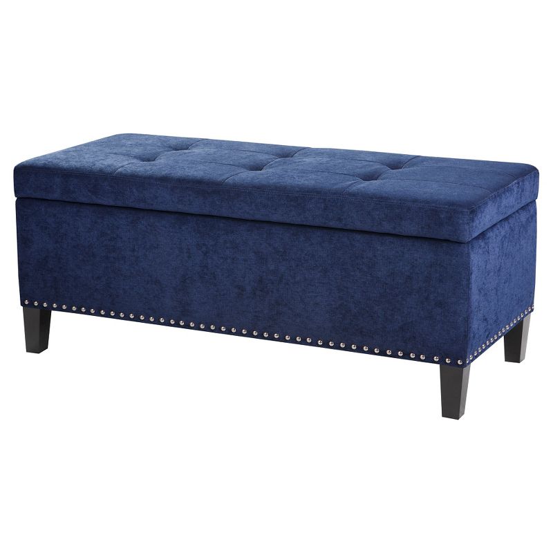 Tufted-Top Storage Ottoman, 1 of 9