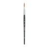 Princeton Aqua Elite Round Brush, Synthetic Bristles, Short Handle Watercolor Paintbrush, Matte Black, Size 6, Pack of 2 - 2 of 4