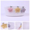 Unique Bargains Handcrafted Odorless Cotton Rope Star Decor Storage Basket - 3 of 4